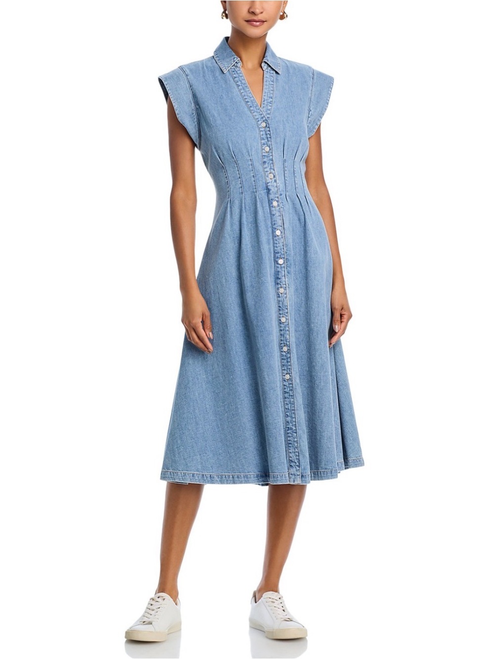 Veronica Beard Ruben Midi Dress - Picture 8 of 16